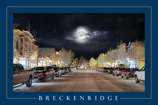 Breckenridge Main Street Poster Print