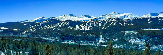 Breckenridge Colorado Panorama Canvas Print