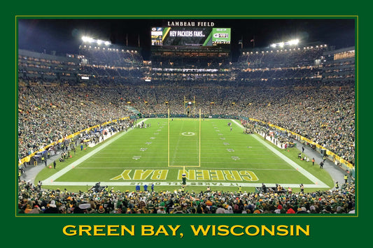 Lambeau Field Green Bay Wisconsin Canvas Print